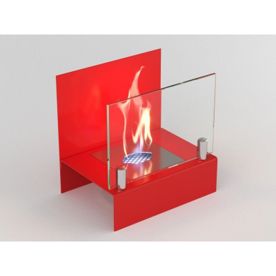 Биокамин настольный Lux Fire Афиша S (красный)