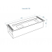 Автоматический биокамин Lux Fire Smart Flame 700 INOX