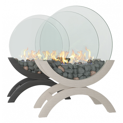 Биокамин напольный ZeFire IRIS большой